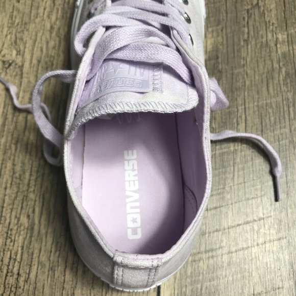NWT Converse Ctas OX Velvet Barely Grape W AUTHENT - Picture 6 of 7